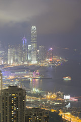 Fototapeta premium Miasto Hongkong