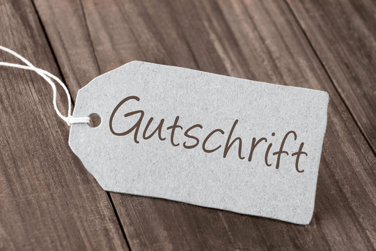 Gutschrift