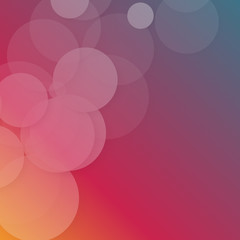 Vector Paper circle with drop shadows. 