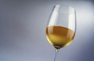 Glass of white wine