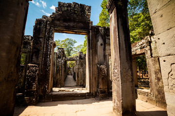 Bayon temple Angkor Thom Cambodia