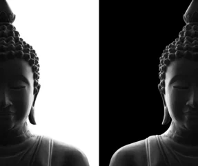 Foto auf Acrylglas Buddha head of buddha