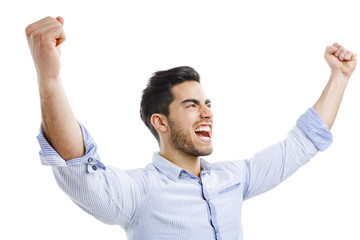 Successful young man