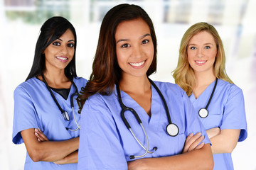 Group Of Nurses