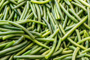 cooked green beans 
