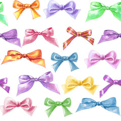 Pattern with bows