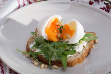 sandwiches with eggs