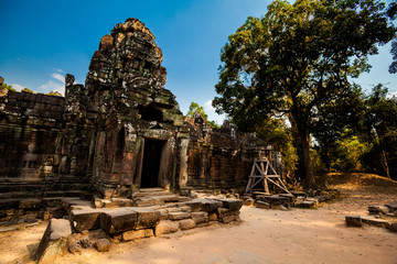 Naklejka premium Ta som temple Angkor Cambodia