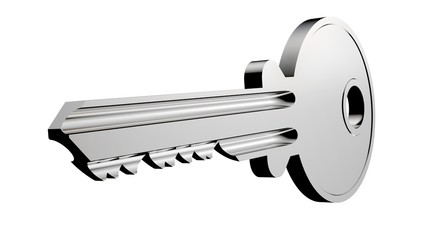 key isolated on a white back ground