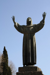 Rome.Italy.St.Francis of Assisi.Francesco d'Assisi.monument.