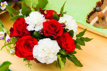 Beautiful roses decoration