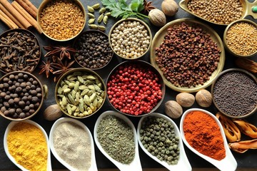 Aromatic spices.