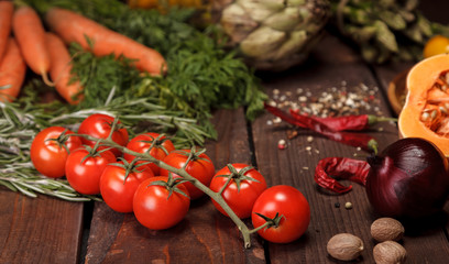 fresh vegetables