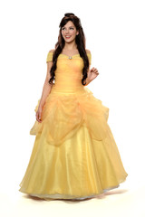 Fototapeta na wymiar Beautiful Woman in Princess Costume