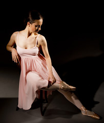 Fototapeta premium Resting Ballerina