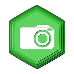 Green Camera Icon