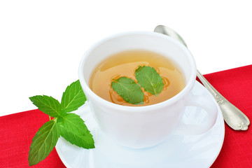 Tea with mint