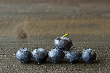 Blueberries berry.