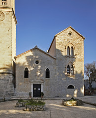 Fototapeta na wymiar Church of St. John in Budva. Montenegro