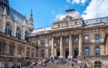 Fototapeta na wymiar Palais de Justice de Paris