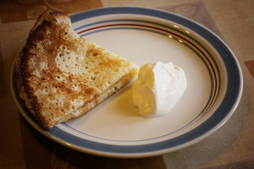 the national dish of pancakes