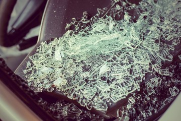 It is clear glass repair or auto accident.