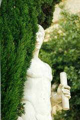 Sculpture in the garden