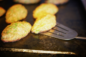 barbecue cooked in the oven