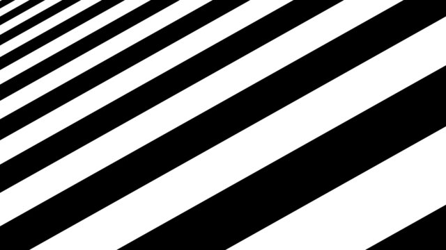 Oncoming diagonal lines from left to right