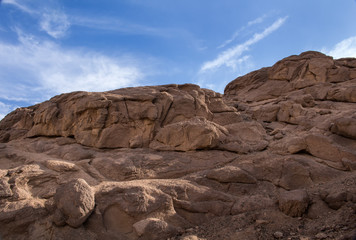 Rocks in the desert, Egypt