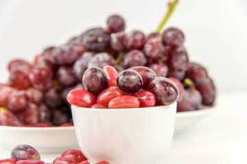 purple grapes vs purple jelly beans