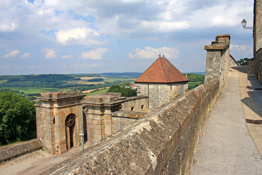 Langres city walls, France