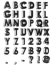 3d Alphabet
