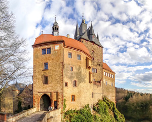 Fototapeta na wymiar Burg Kriebstein 