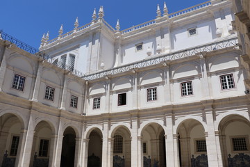 Fototapeta na wymiar Sao Vicente de Fora à Lisbonne