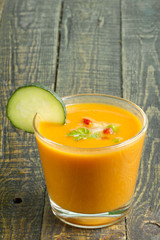 Spanish Gazpacho glass