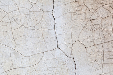 Hintergrundtextur aus eingerissener Wandfarbe