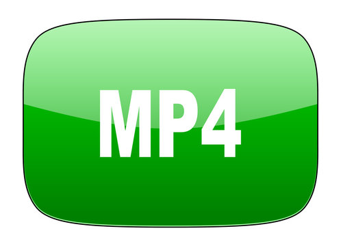 mp4 green icon