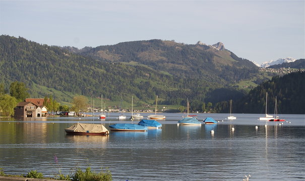 Oberr&auml;geri Bootsplatz am &Auml;gerisee