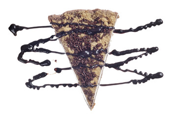 Chocolate cake with syrup