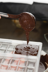 Ingredients for preparation of artisanal chocolate bar