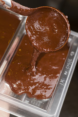 Ingredients for preparation of artisanal chocolate bar