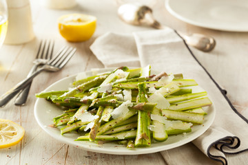Raw Fresh Asparagus Salad