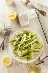 Raw Fresh Asparagus Salad