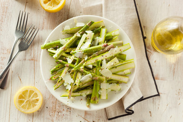 Raw Fresh Asparagus Salad