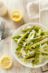 Raw Fresh Asparagus Salad