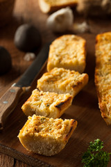 Homemade Cheesy Garlic Bread