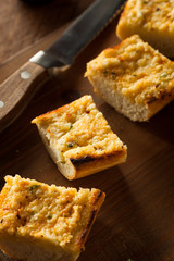 Homemade Cheesy Garlic Bread