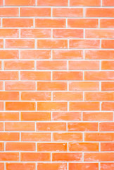 orange brick wall texture background