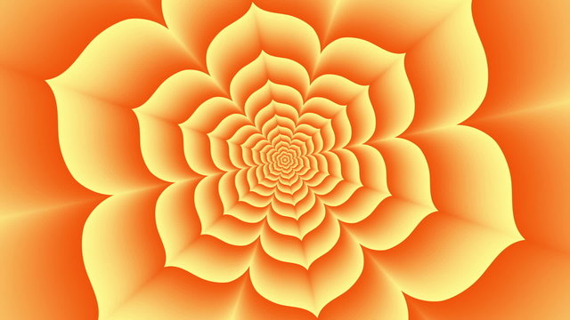 Tantric swadhisthana chakra, orange lotos, -  sexual chakra